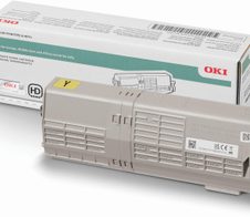 OKI Original Toner 46490621 gelb