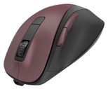 Hama MW-500 Maus ergonomisch kabellos bordeaux