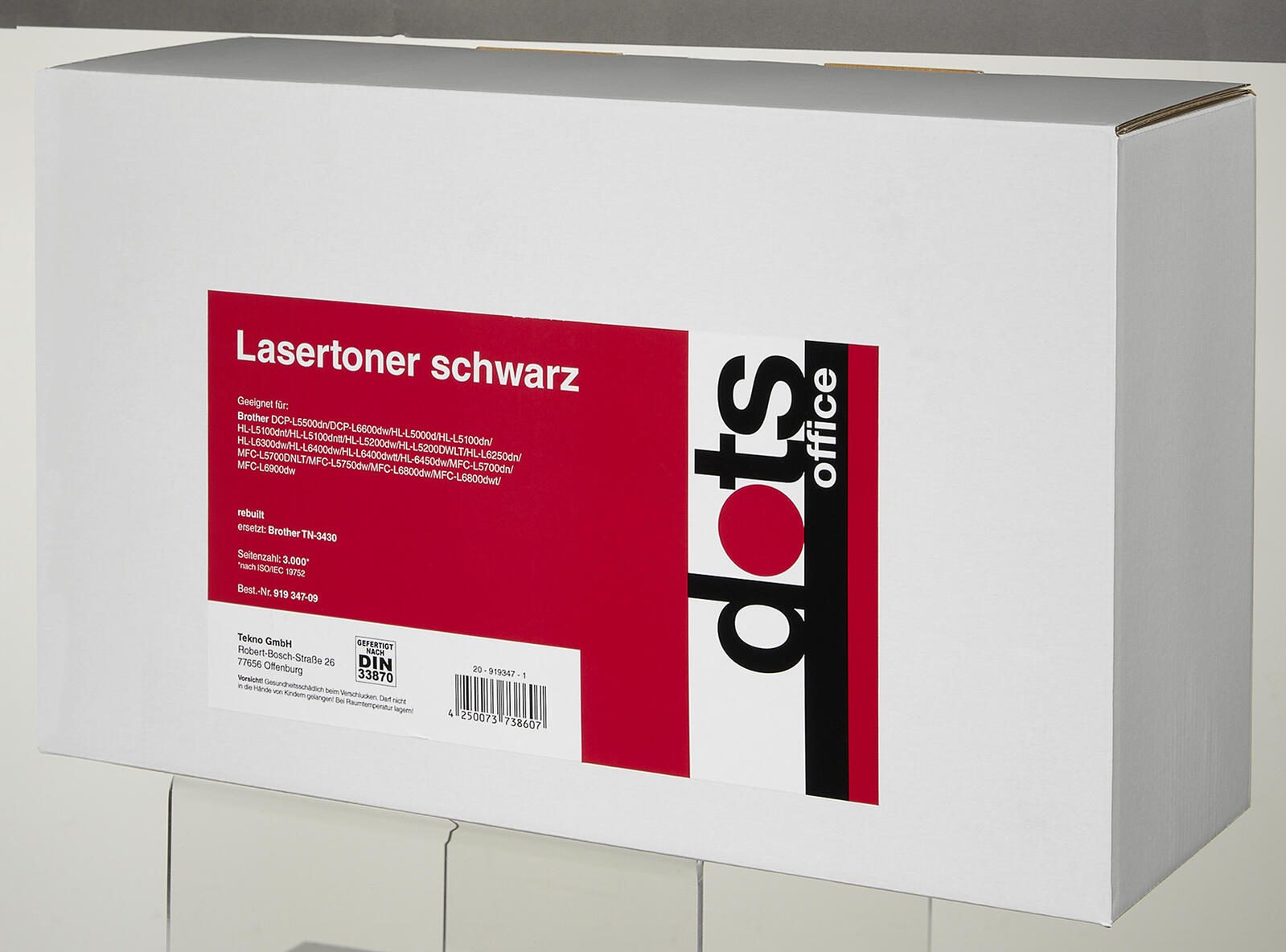 dots Toner kompatibel zu brother TN-3430 schwarz