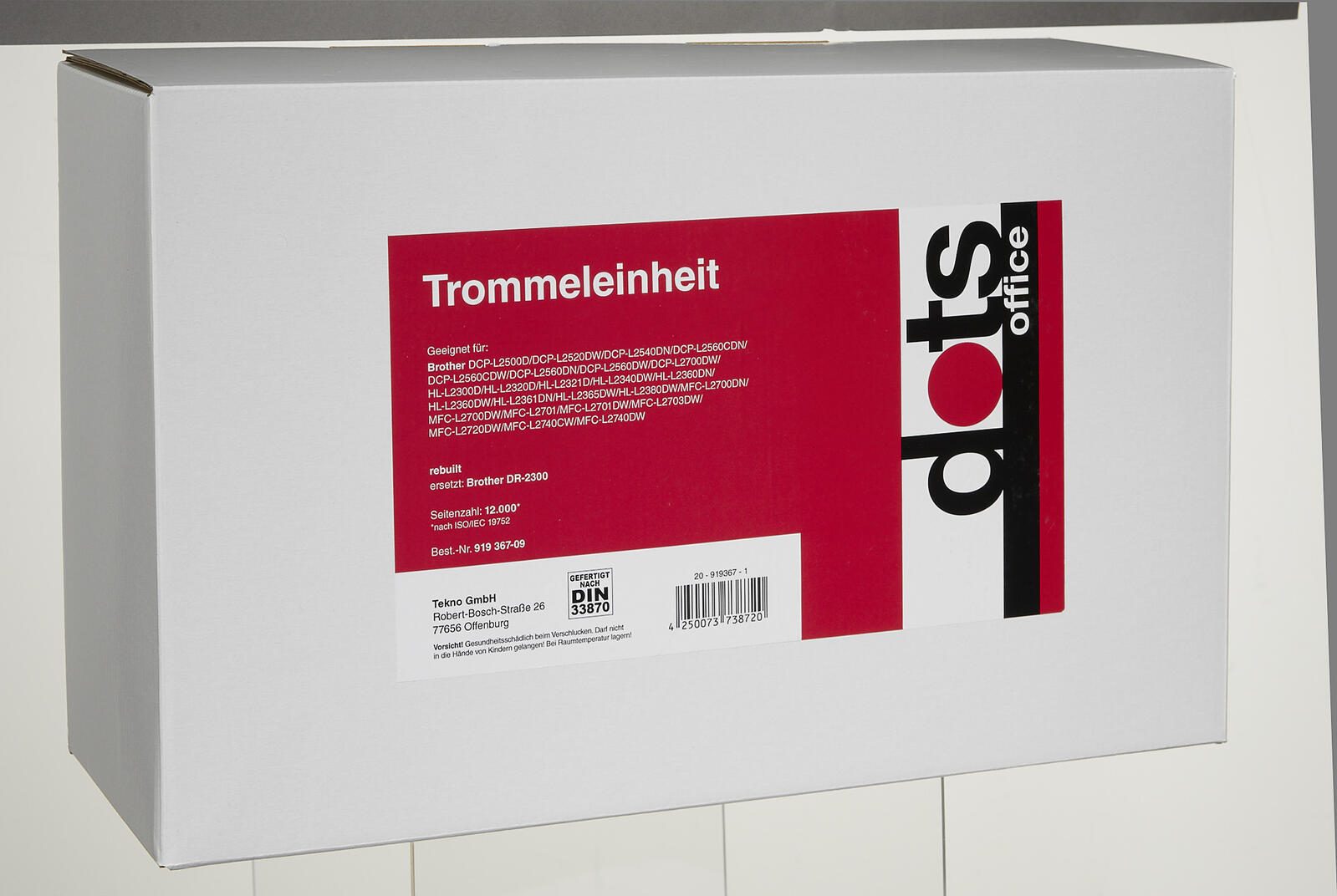 dots Trommel kompatibel zu brother DR-2300 schwarz