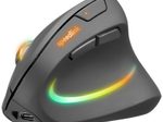 Speedlink PIAVO PRO RGB Vertical Ergonomic Wireless Maus, schwarz