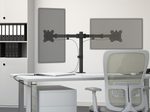 goobay Monitor-Halterung Dual Flex schwarz