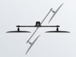 goobay Monitor-Halterung Dual Flex schwarz