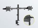 goobay Monitor-Halterung Dual Flex schwarz