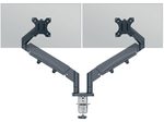 LEITZ Monitor-Halterung Dual dunkelgrau