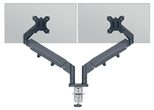 LEITZ Monitor-Halterung Dual dunkelgrau