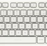 Cherry Tastatur kabellos KW7100 MINI BT  milchweiß