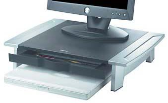 Fellowes Monitorständer schwarz, silber