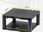 Fellowes Monitorständer Premium graphit