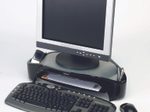 Fellowes Monitorständer Smart Suites Plus schwarz