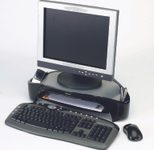 Fellowes Monitorständer Smart Suites Plus schwarz