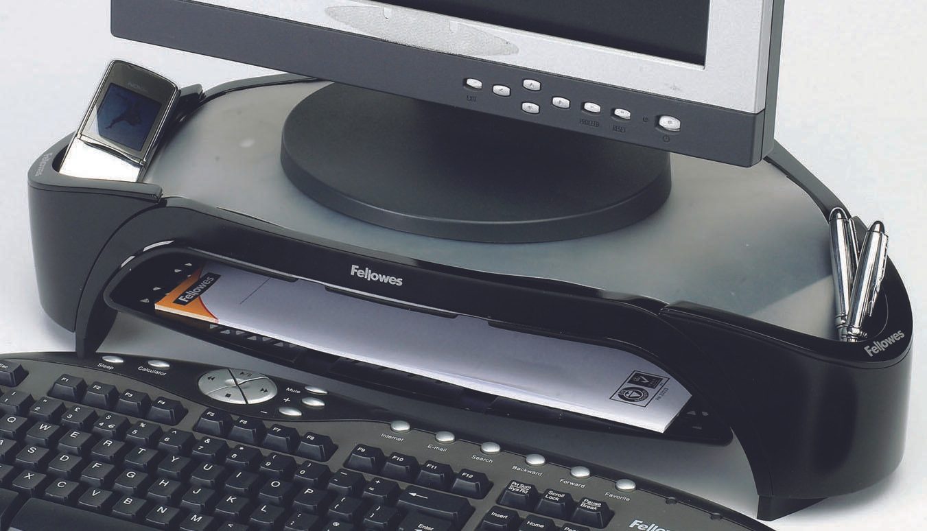 Fellowes Monitorständer Smart Suites Plus schwarz