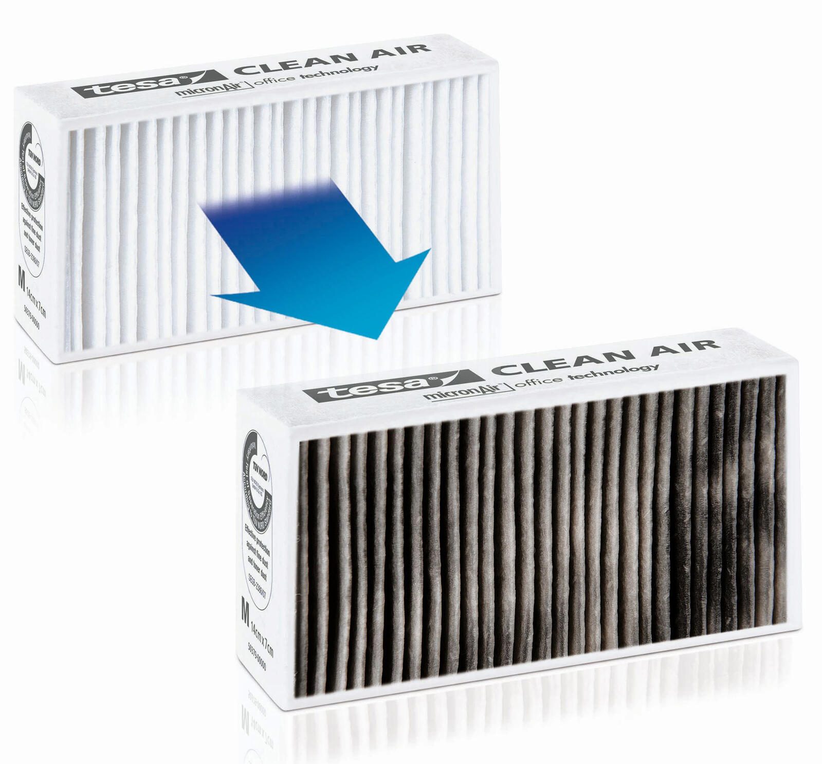 tesa Feinstaubfilter Clean AirGröße M