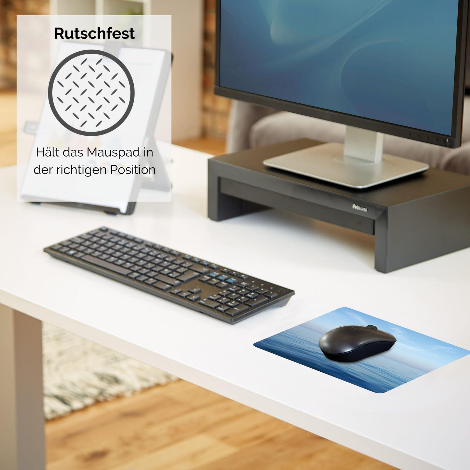 Fellowes Mousepad Blauer Ozean