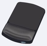 Fellowes Mousepad mit Handgelenkauflage schwarz