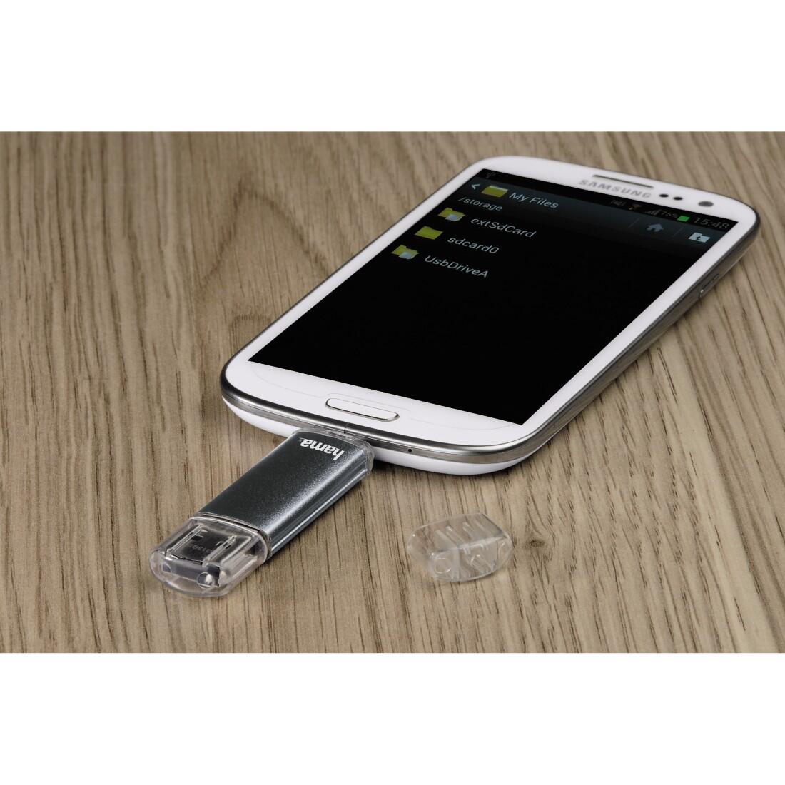 hama USB-Stick Laeta Twin 16GB