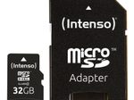 Intenso Speicherkarte microSDHC Card 32GB