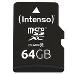 Intenso Speicherkarte microSDXC Card 64GB