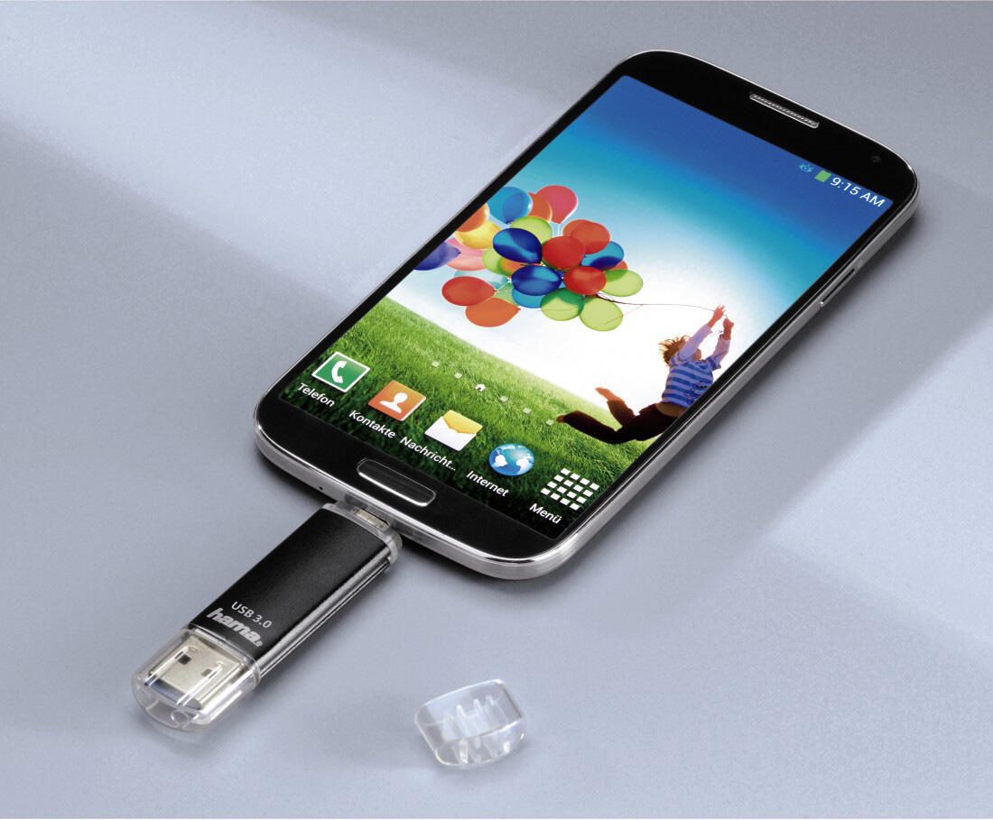 hama USB-Stick Laeta Twin 16GB