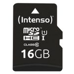 Intenso Speicherkarte microSDXC-Card PREMIUM 16GB