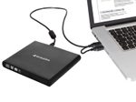 Verbatim Slimline externer DVD-Brenner schwarz