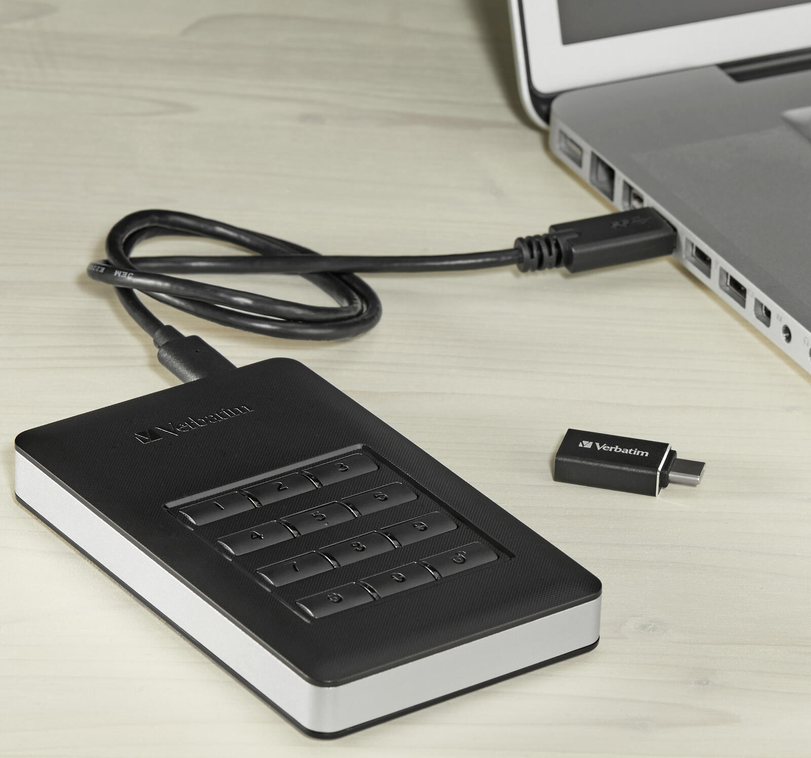 Verbatim Store 'n' Go externe HDD - 1TB, schwarz, silber