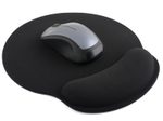pavo Mousepad mit Handgelenkauflage schwarz