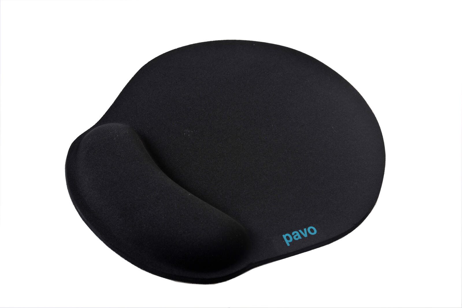 pavo Mousepad mit Handgelenkauflage schwarz