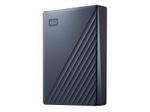 WD My Passport Ultra mobile Festplatte 4 TB  blau