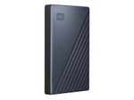 WD My Passport Ultra mobile Festplatte 2 TB  blau