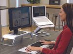 Fellowes Monitorständer Hana weiß
