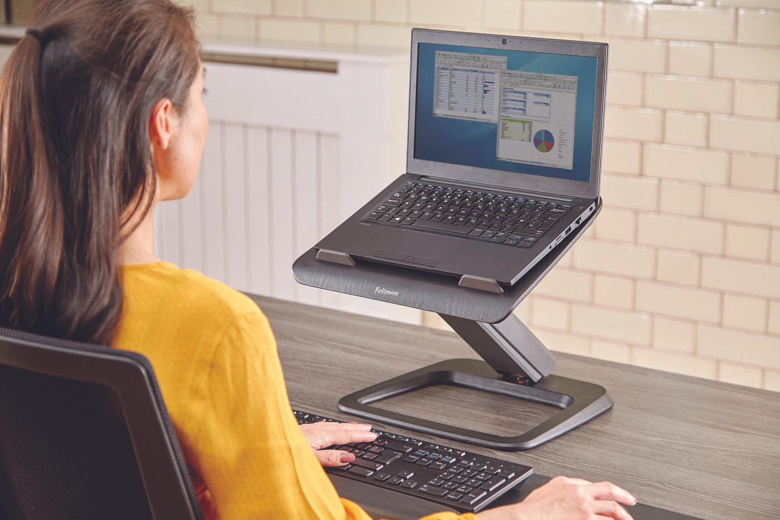 Fellowes Notebook-Ständer hana schwarz