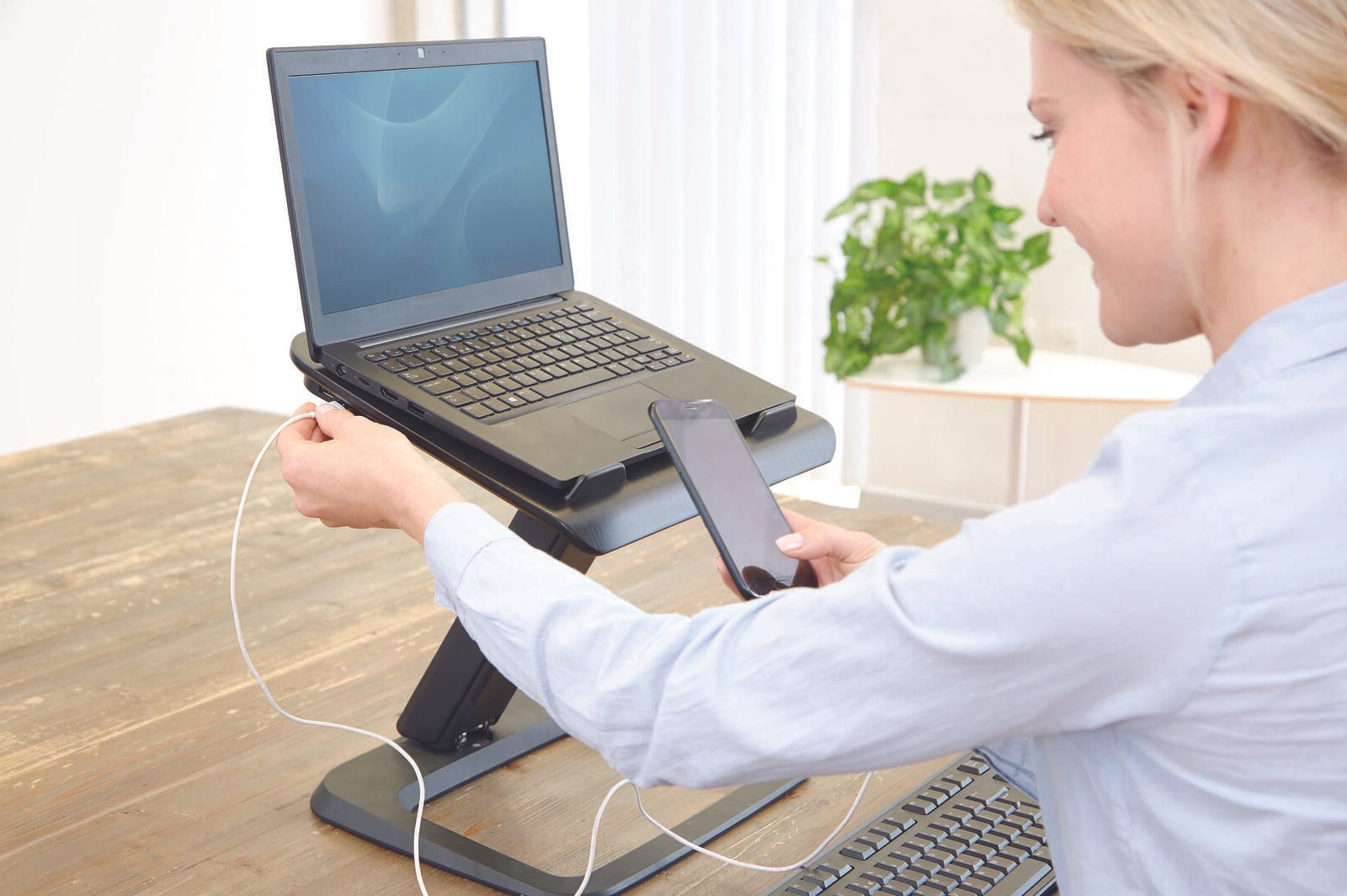 Fellowes Notebook-Ständer hana schwarz