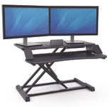 Fellowes Monitorständer Corsivo Sitz-Steh Workstation schwarz