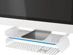 LEITZ Monitorständer Ergo WOW weiß, blau