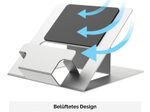 Fellowes Notebook-Ständer Hylyft silber