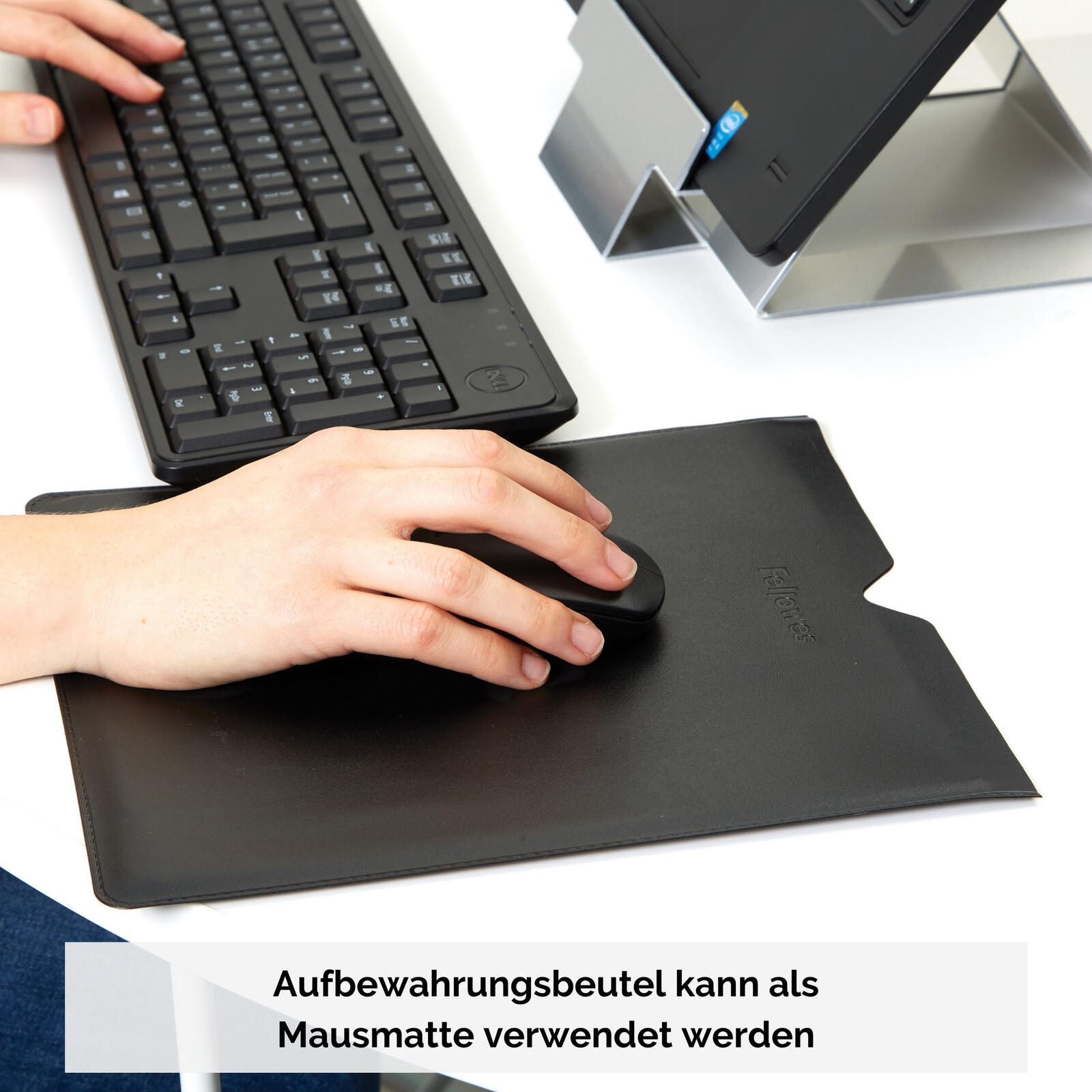 Fellowes Notebook-Ständer Hylyft silber