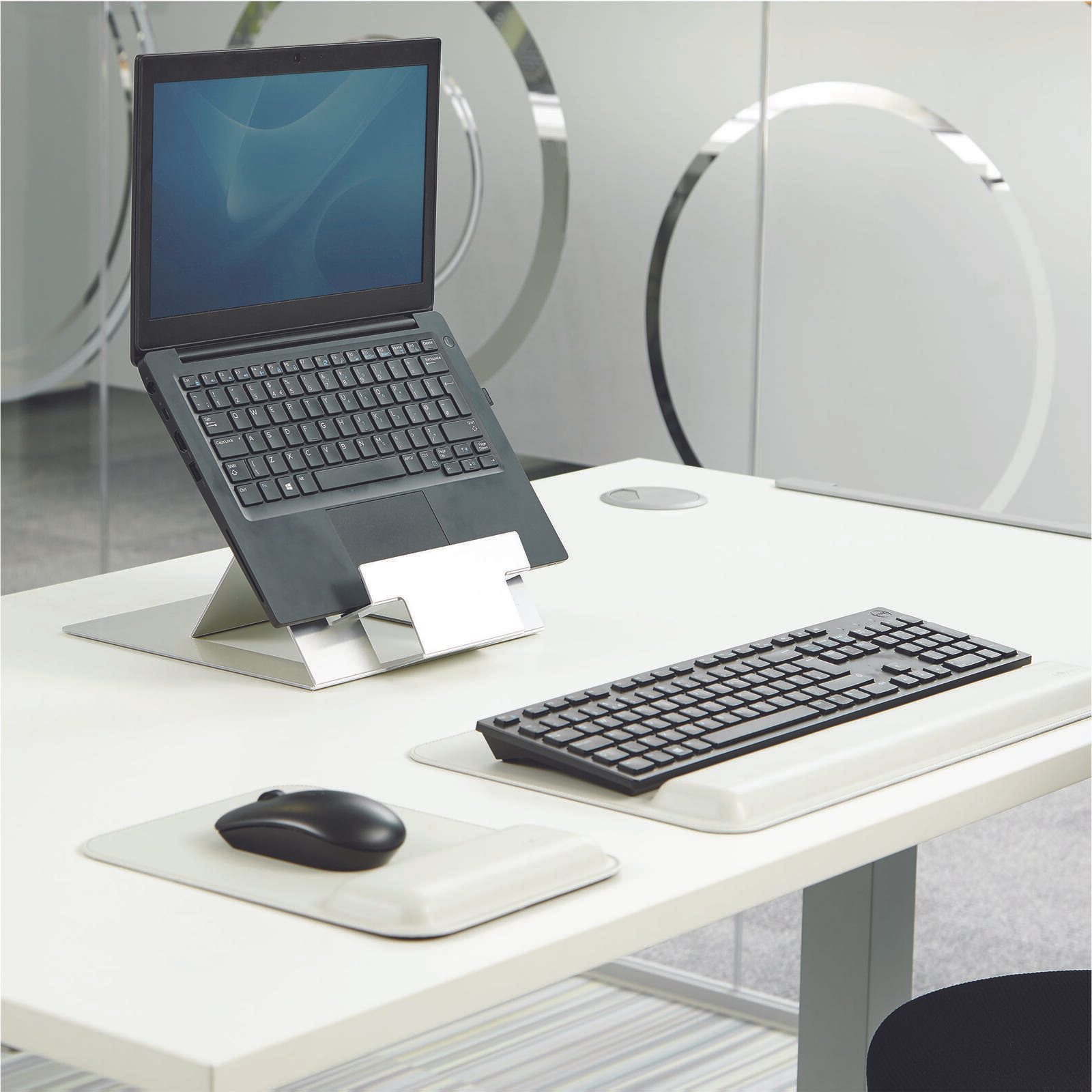 Fellowes Notebook-Ständer Hylyft silber