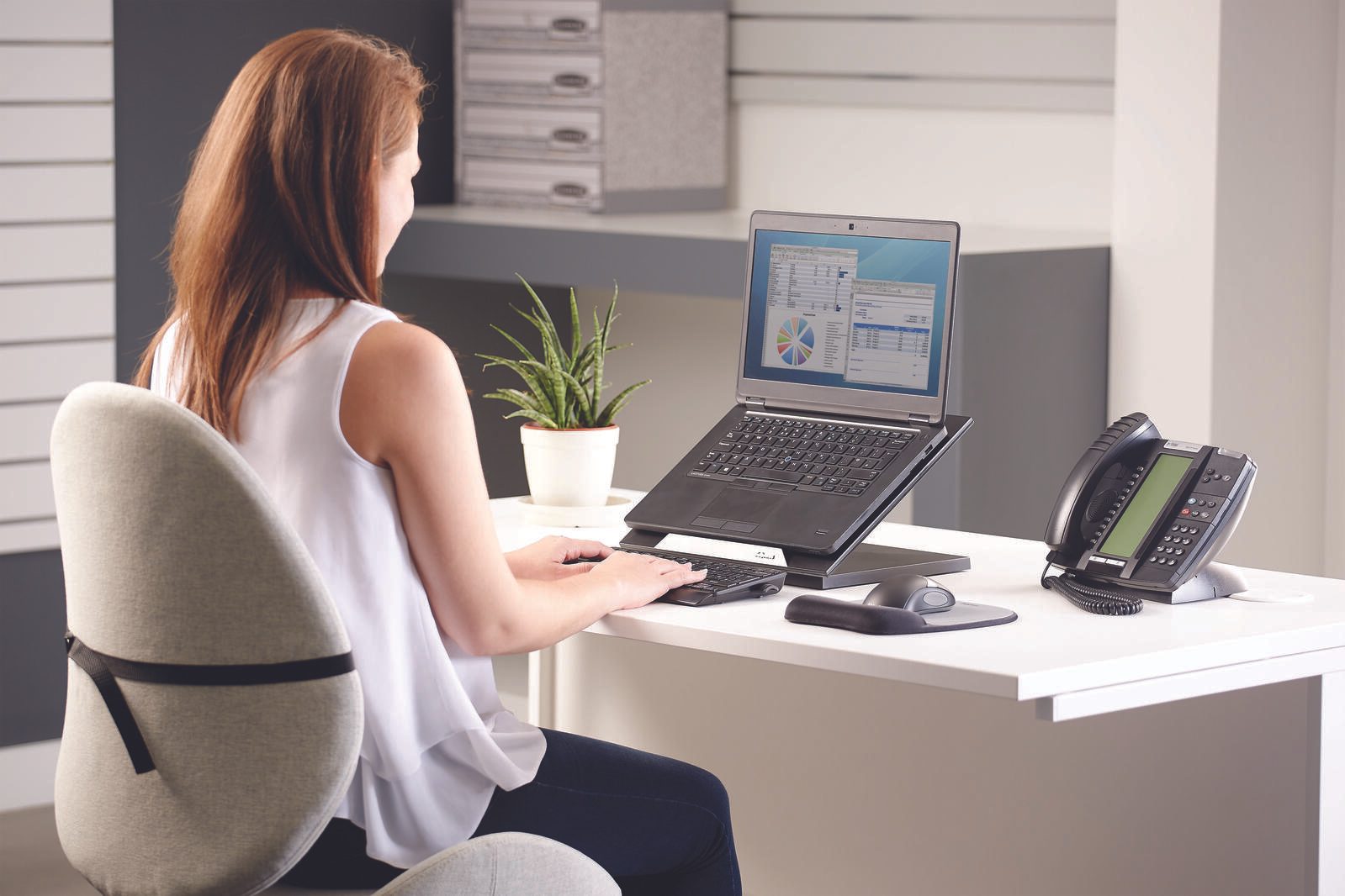 Fellowes Notebook-Ständer Designer Suites schwarz