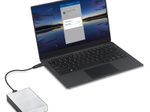 Seagate externe HDD-Festplatte One Touch 1TB  silber, schwarz