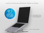 XLAYER Notebook-Ständer Foldable grau
