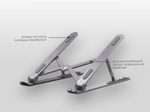 XLAYER Notebook-Ständer Foldable grau