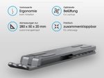 XLAYER Notebook-Ständer Foldable grau