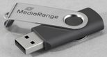 MediaRange USB-Stick 2.0 128GB