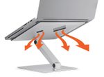 DURABLE Notebook-Ständer RISE silber