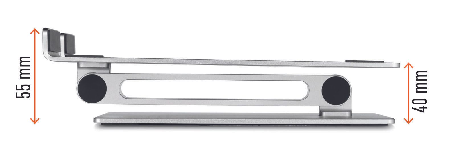 DURABLE Notebook-Ständer RISE silber