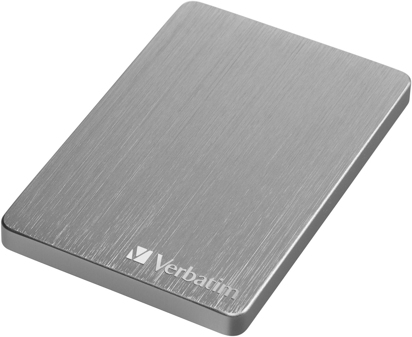 Verbatim externe HDD-Festplatte 1TB  grau