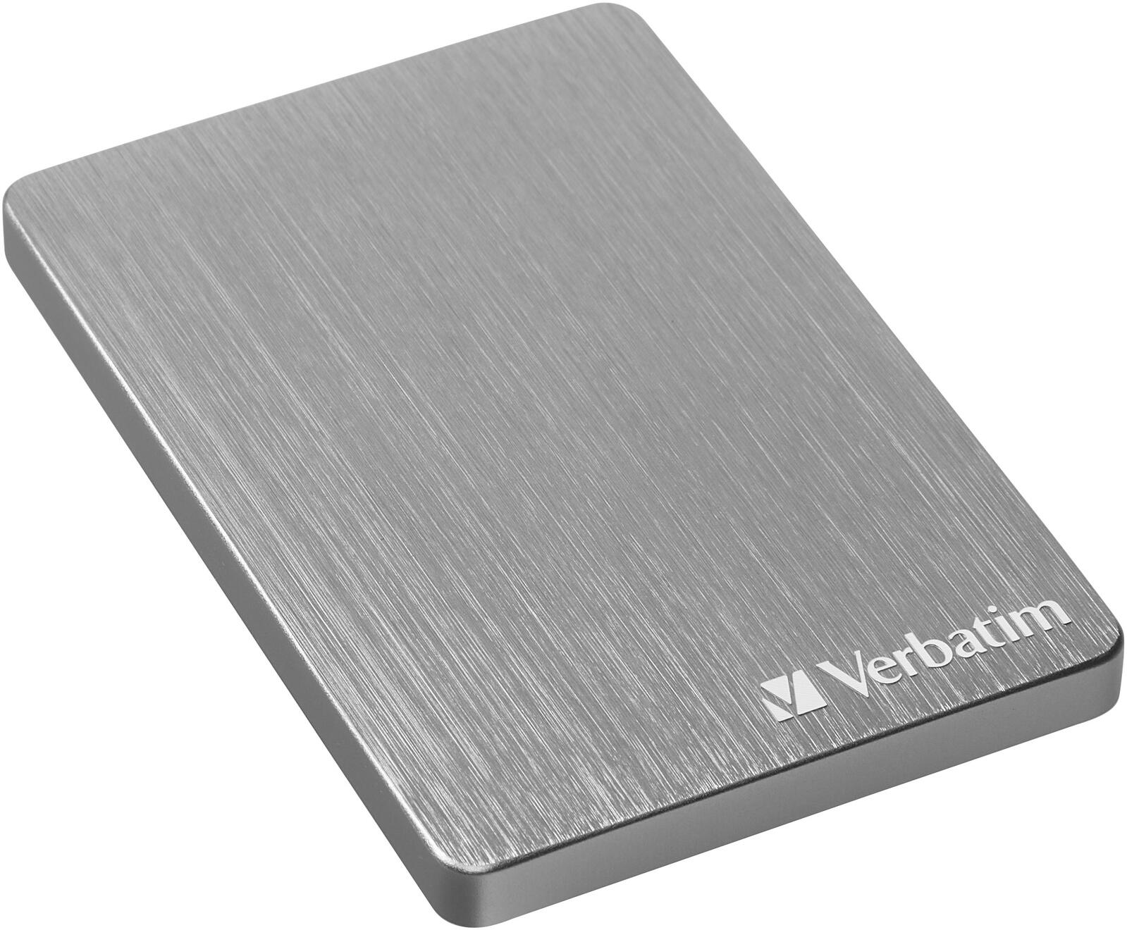 Verbatim externe HDD-Festplatte 1TB  grau
