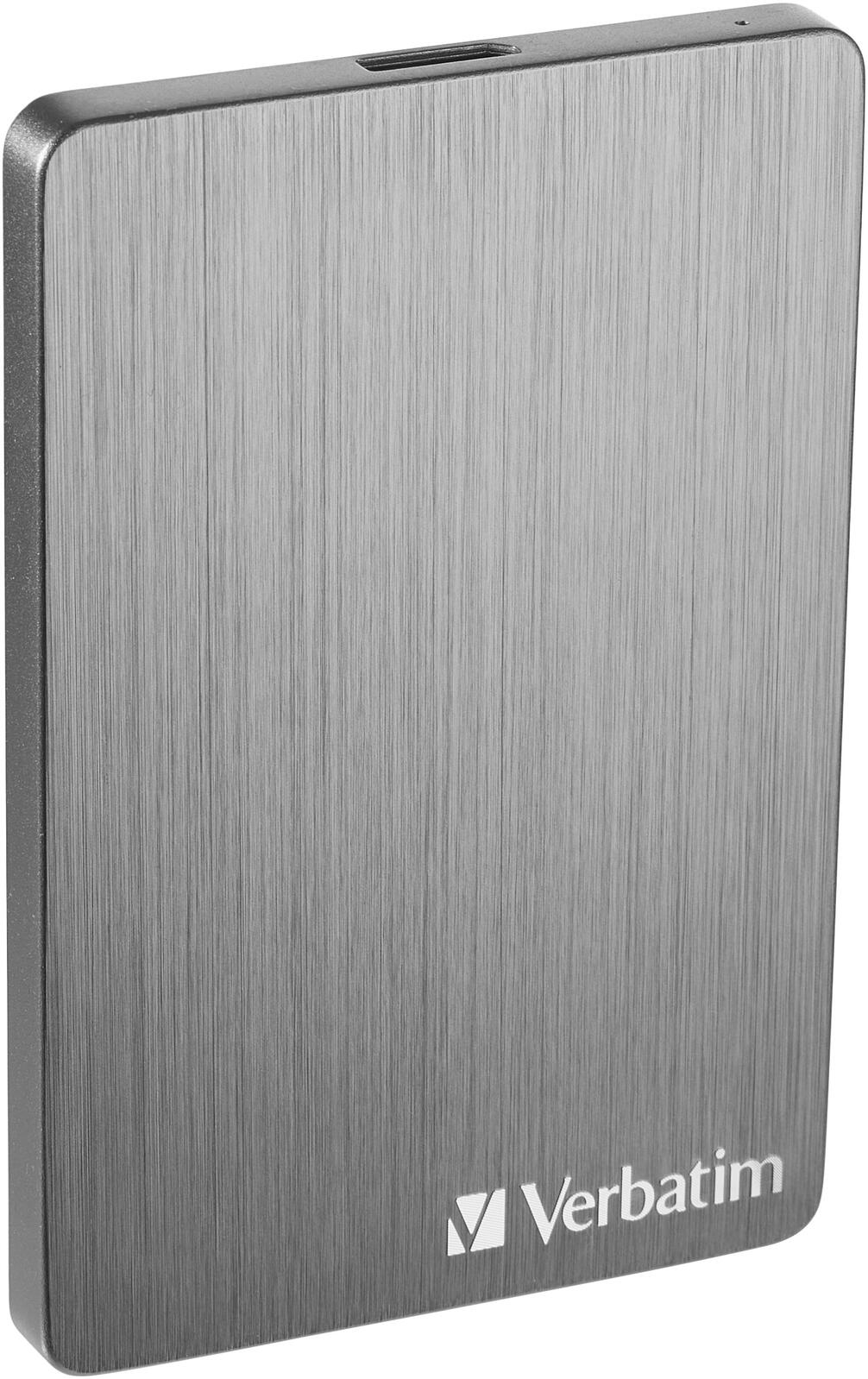 Verbatim externe HDD-Festplatte 1TB  grau