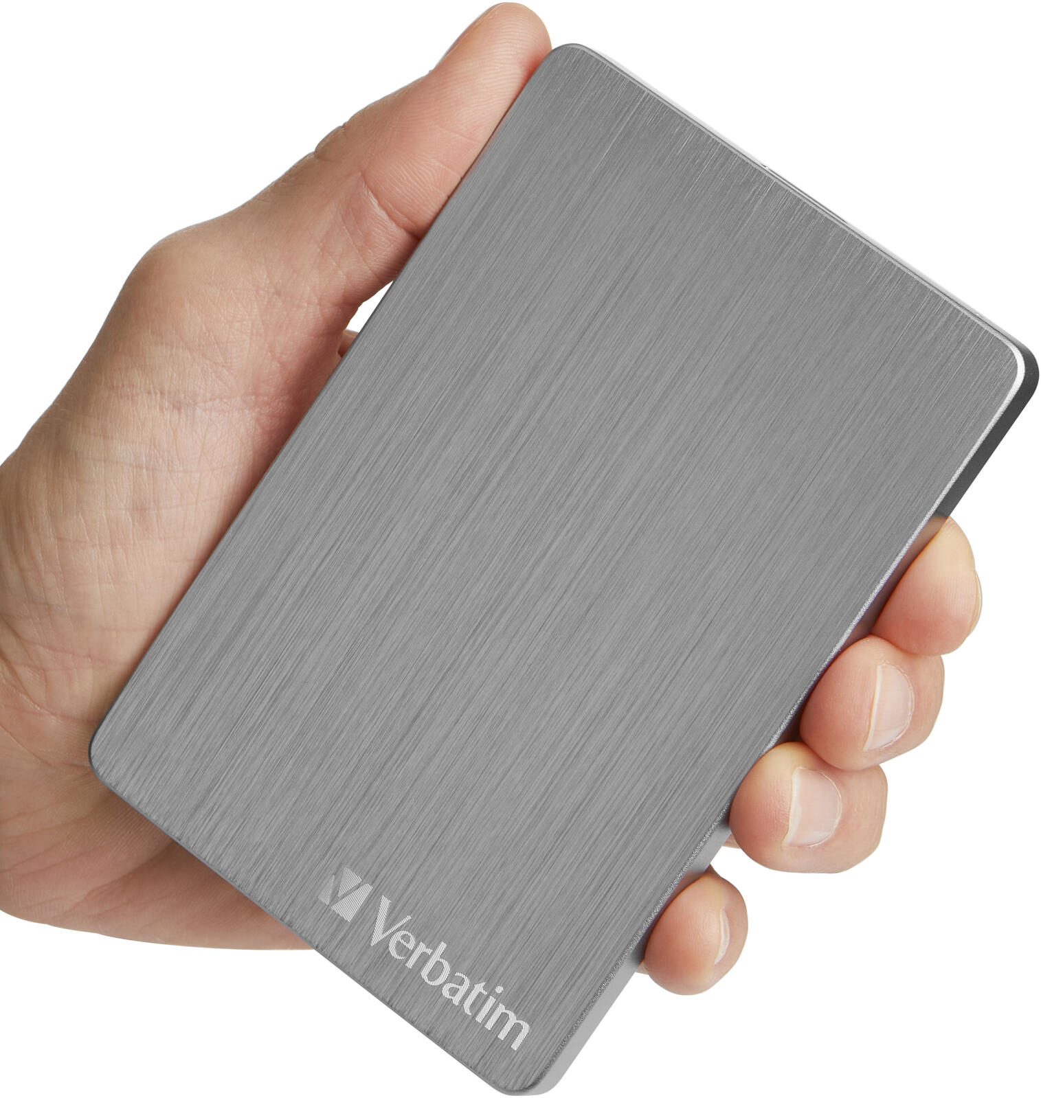 Verbatim externe HDD-Festplatte 1TB  grau